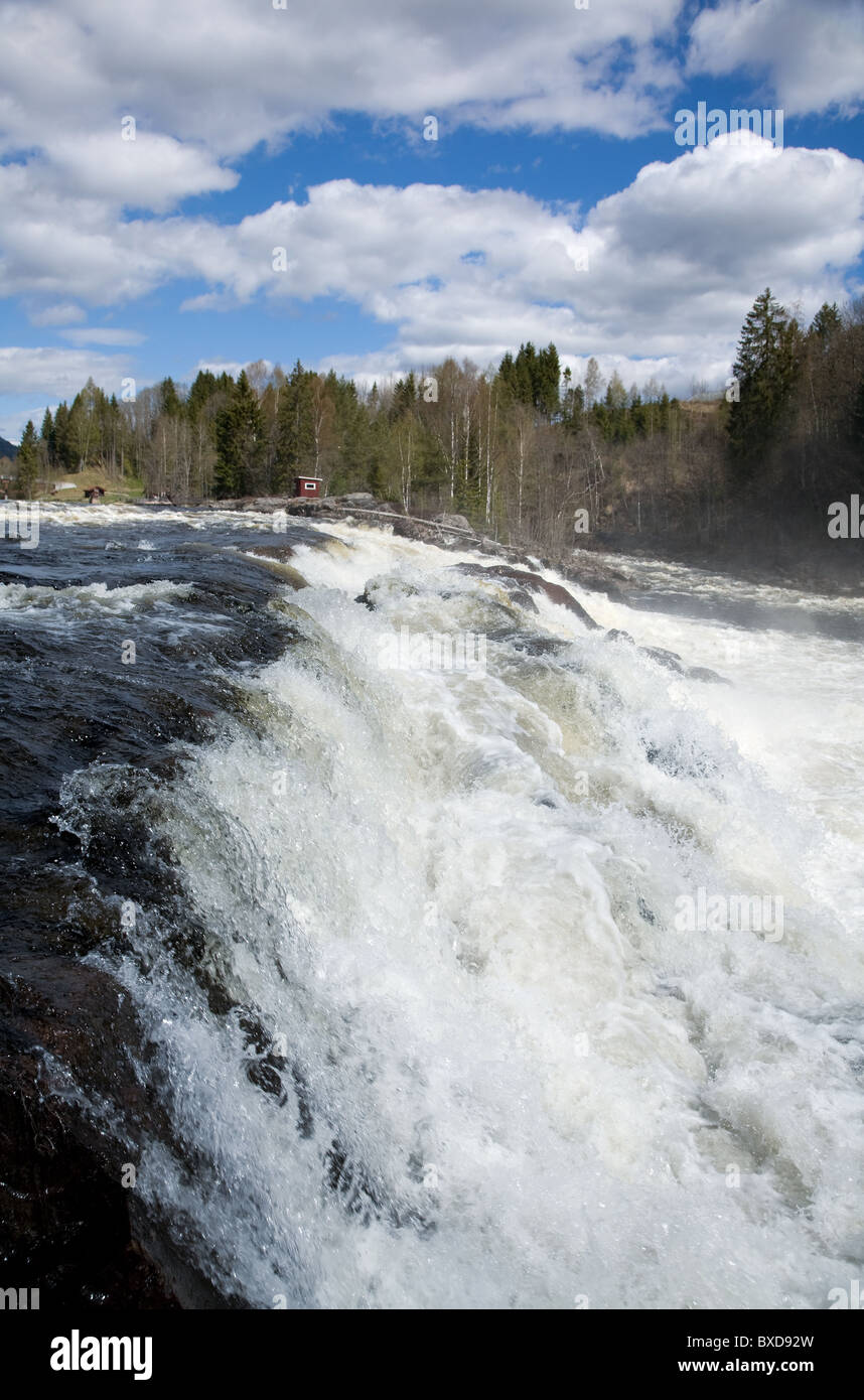 Cascata norvegese Foto Stock