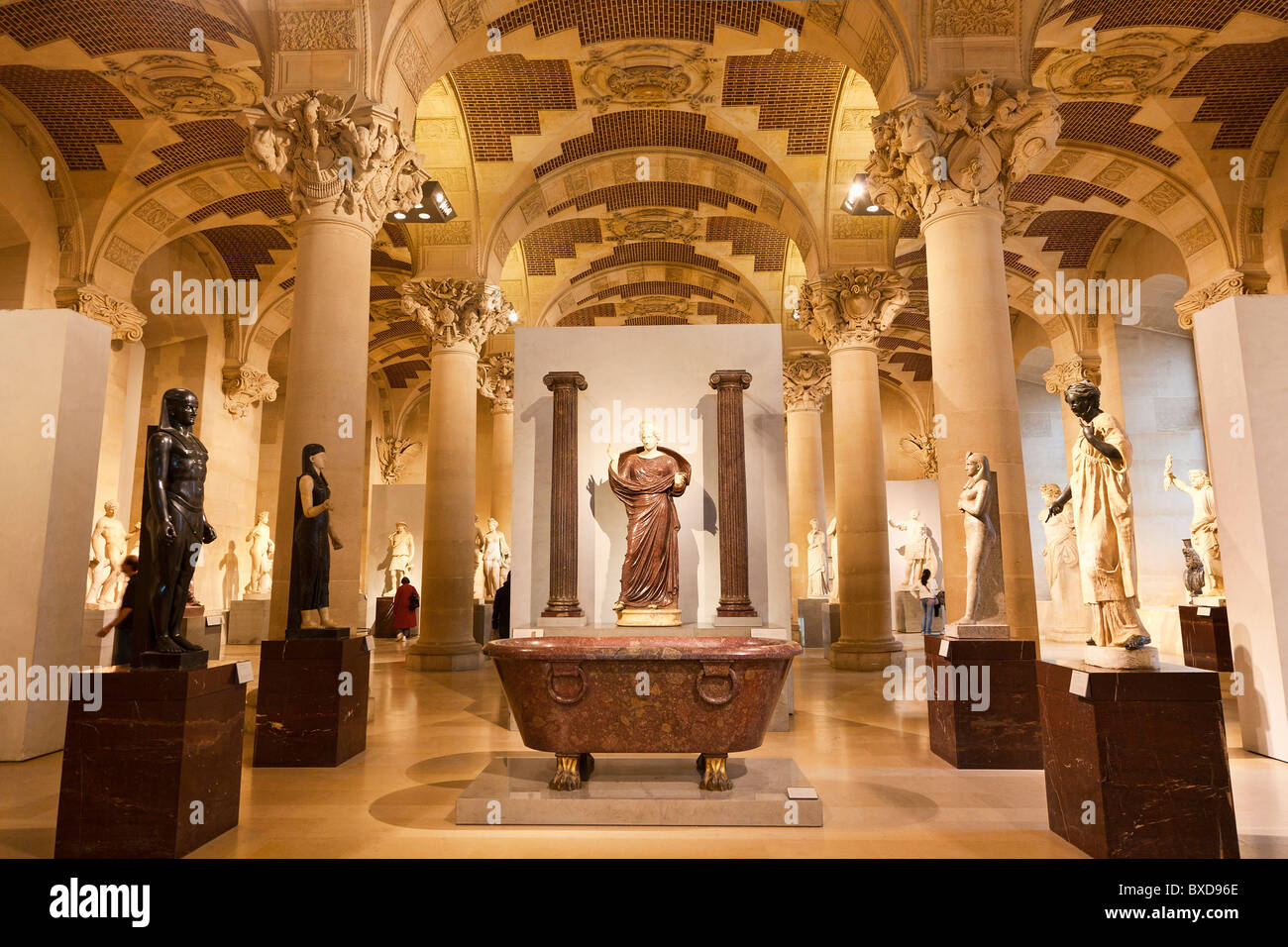 Parigi, il Musee du Louvre Foto Stock