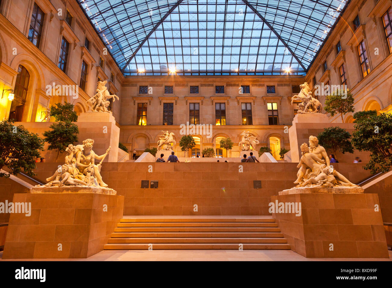 Parigi, il Musee du Louvre Foto Stock