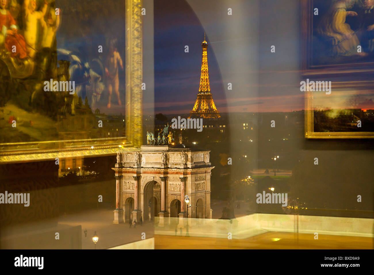 Parigi, il Musee du Louvre Foto Stock