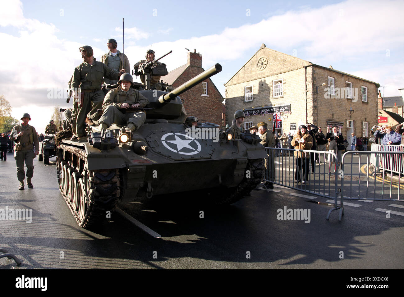 Noi esercito truppe SERBATOIO PICKERING NORTH YORKSHIRE PICKERING NORTH YORKSHIRE PICKERING North Yorkshire 16 Ottobre 2010 Foto Stock