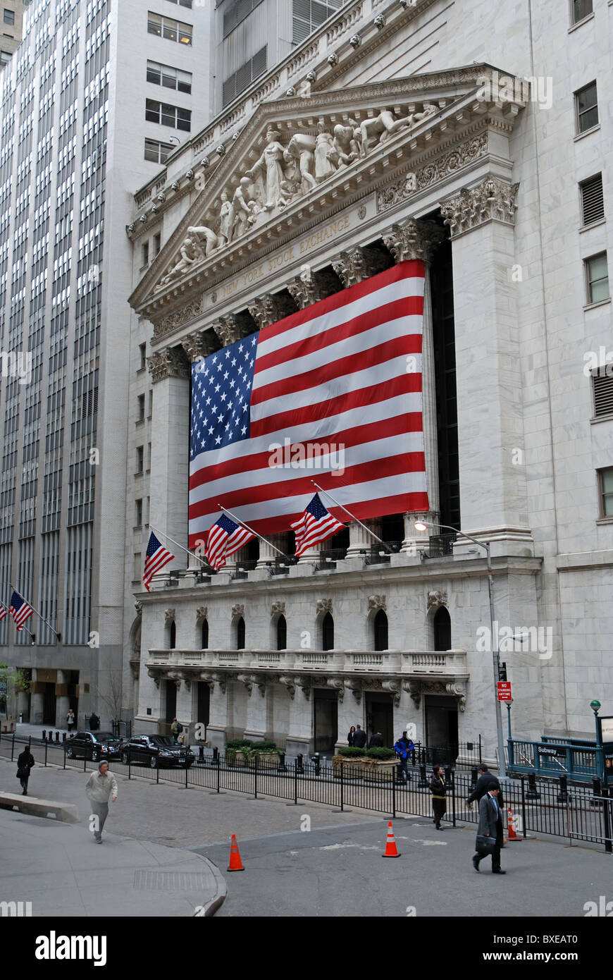New York Stock Exchange Foto Stock