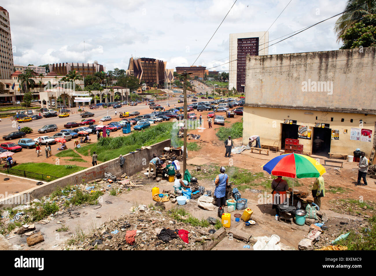 Yaoundé Camerun Africa occidentale Foto Stock