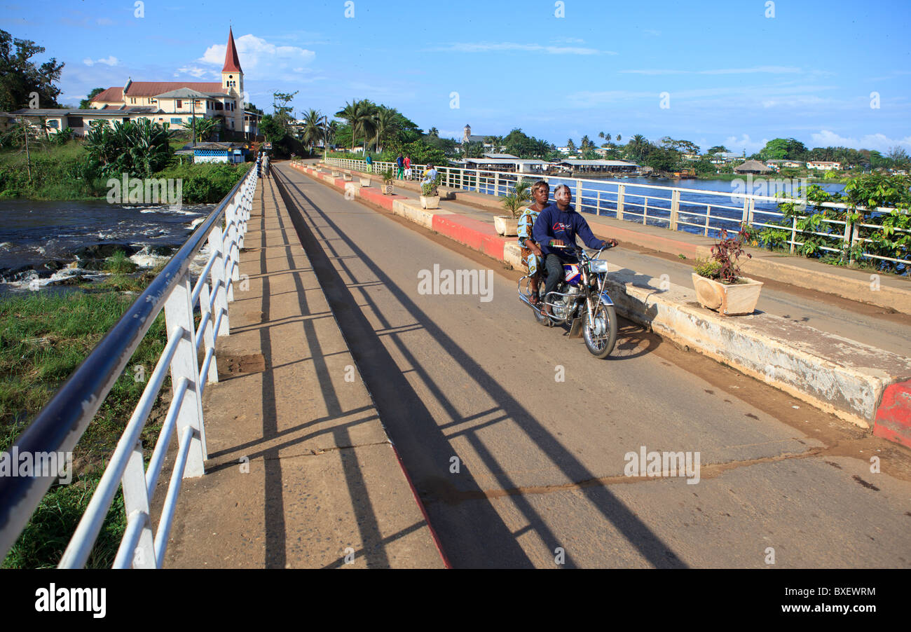 Kribi, in Camerun, Africa Foto Stock