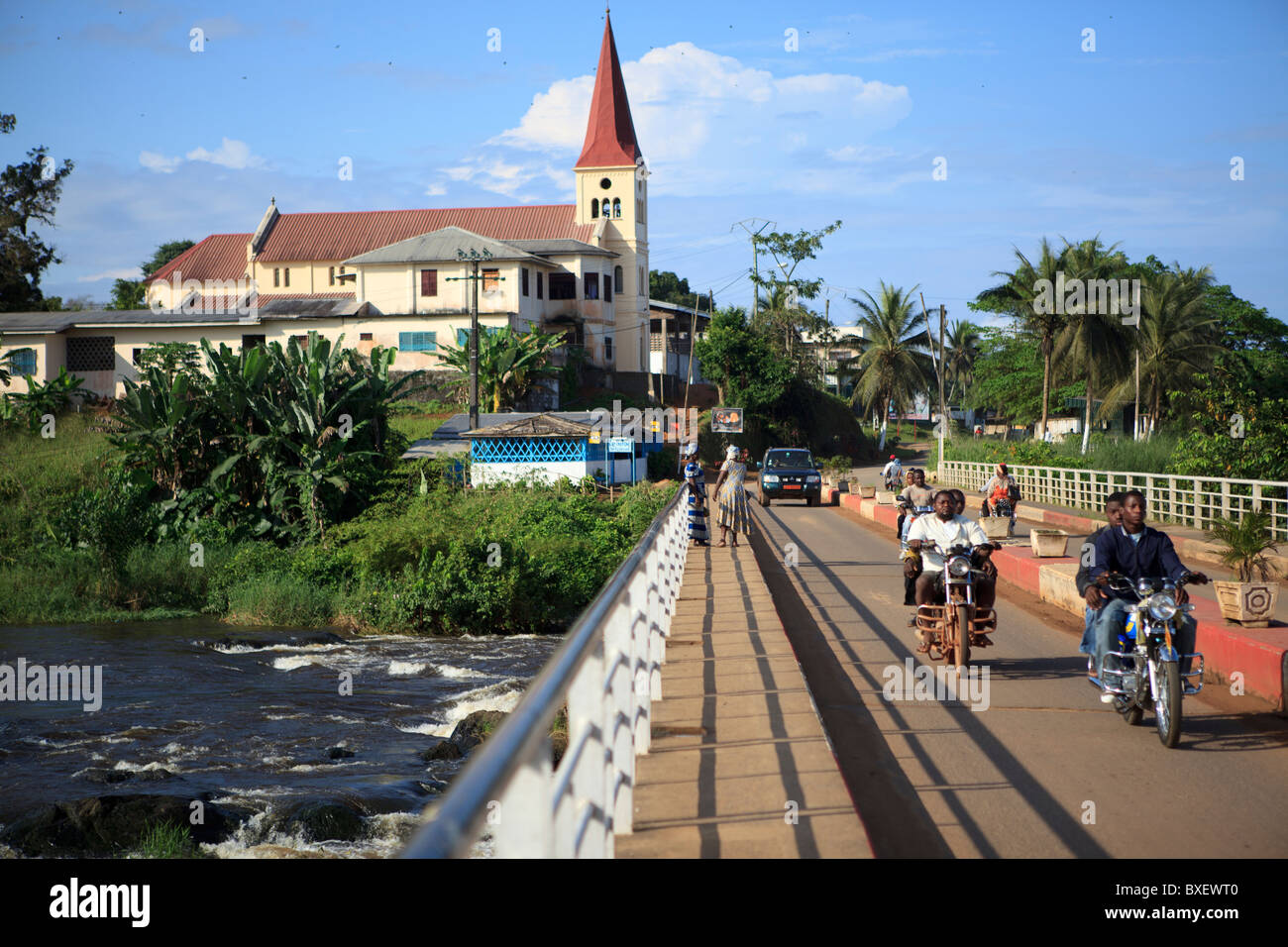 Kribi, in Camerun, Africa Foto Stock