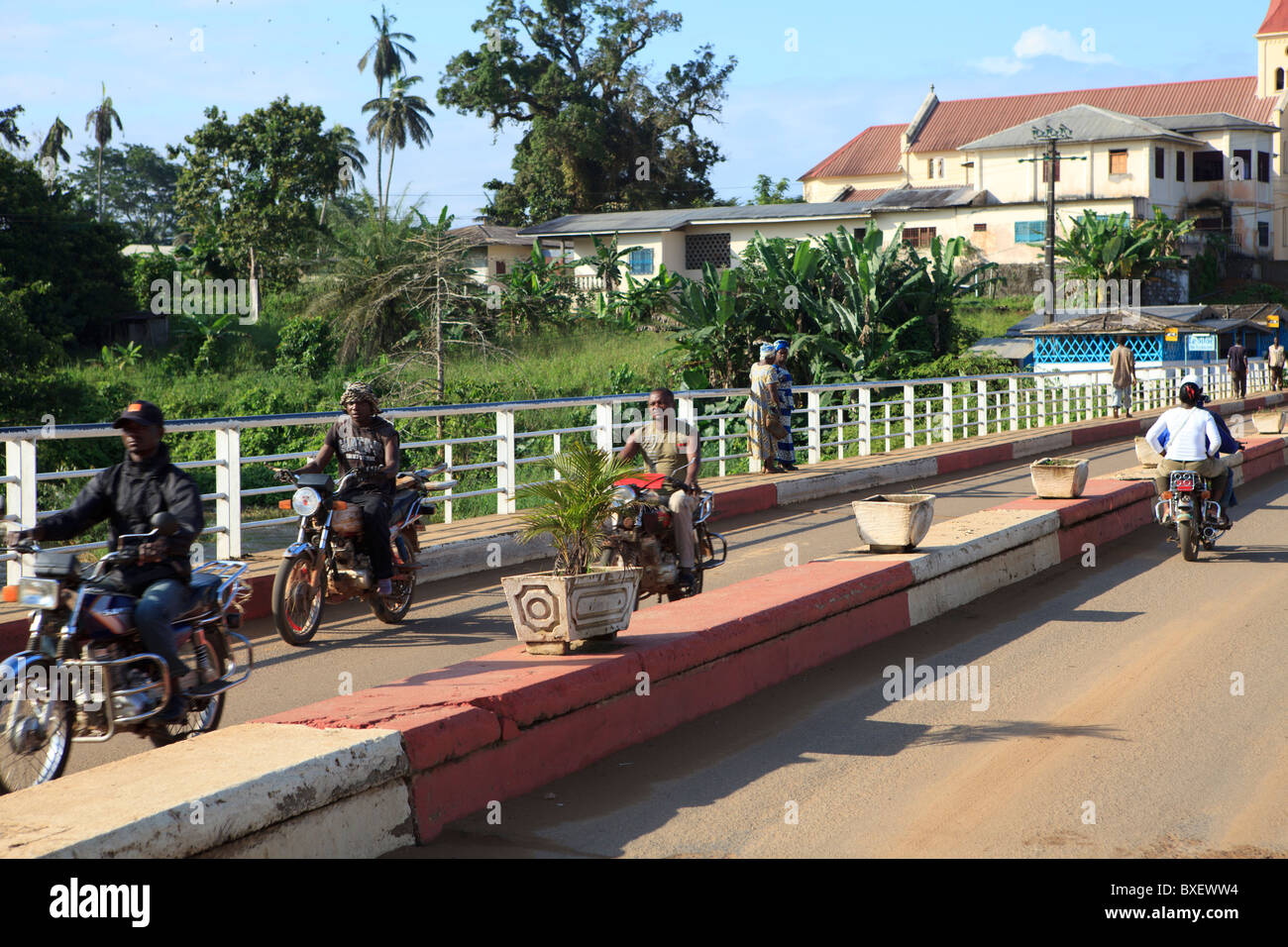 Kribi, in Camerun, Africa Foto Stock