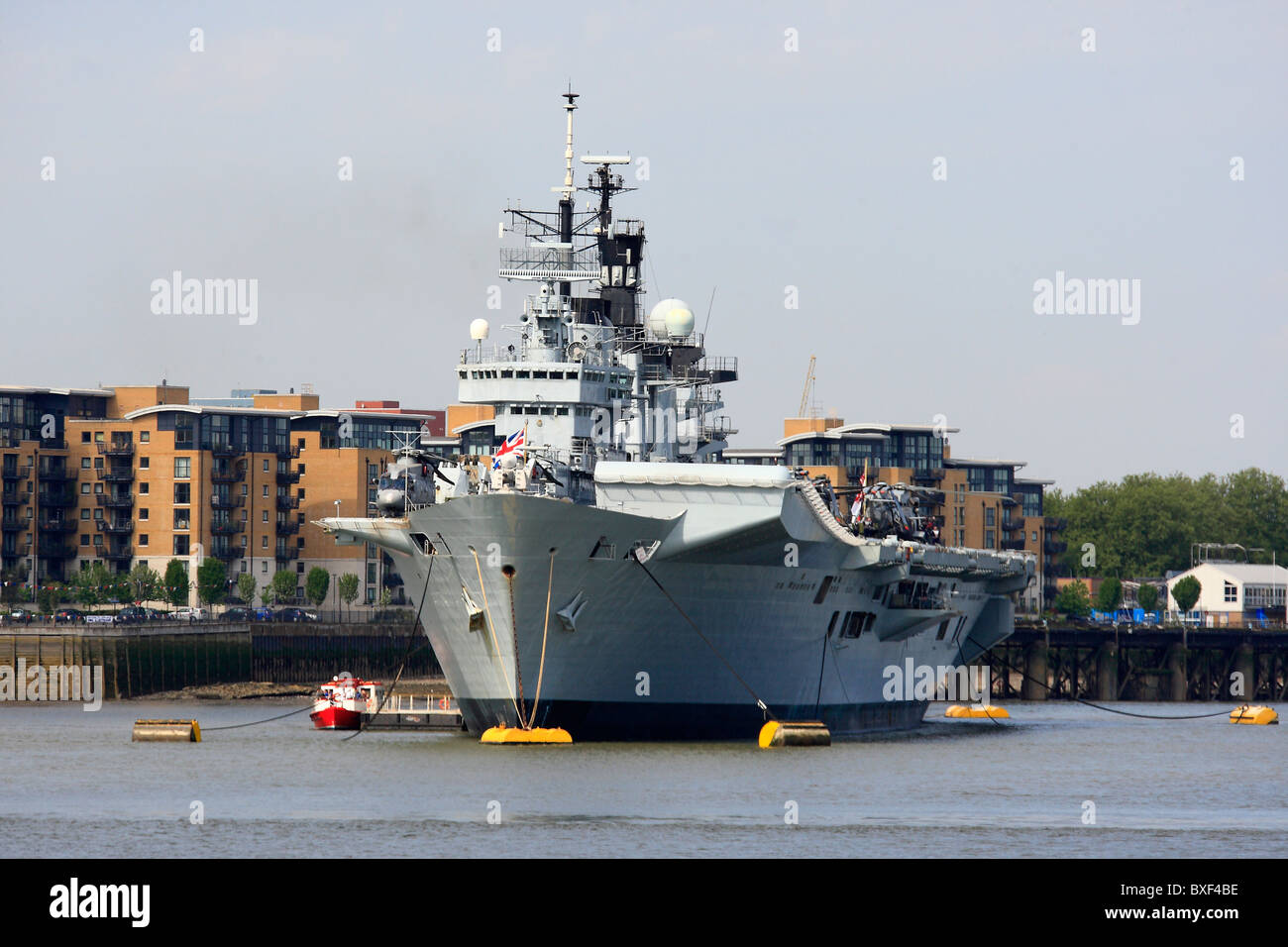 HMS illustre Foto Stock