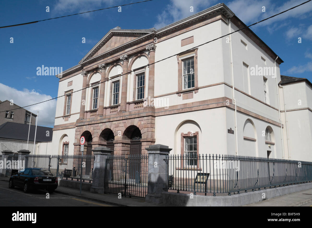 La Corte casa, progettato da Sir Richard Morrison, in Clonmel, nella contea di Tipperary, Irlanda (Eire). Foto Stock