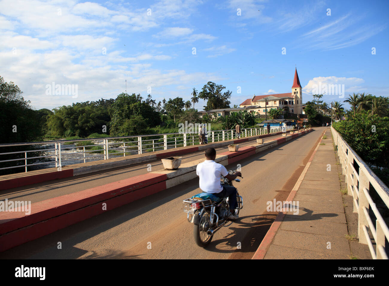 Kribi, in Camerun, Africa Foto Stock