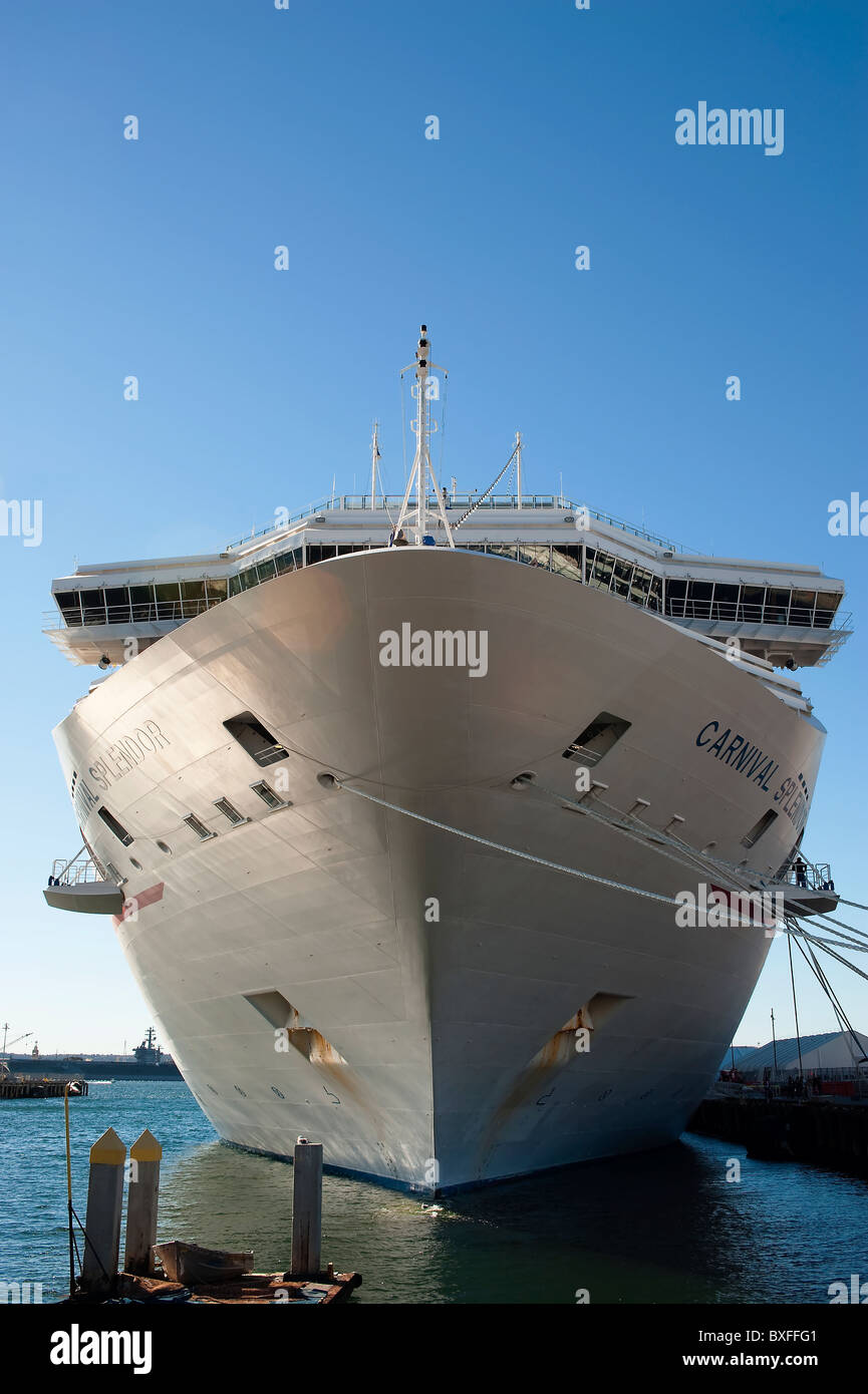Nave da crociera Carnival Splendor Foto Stock