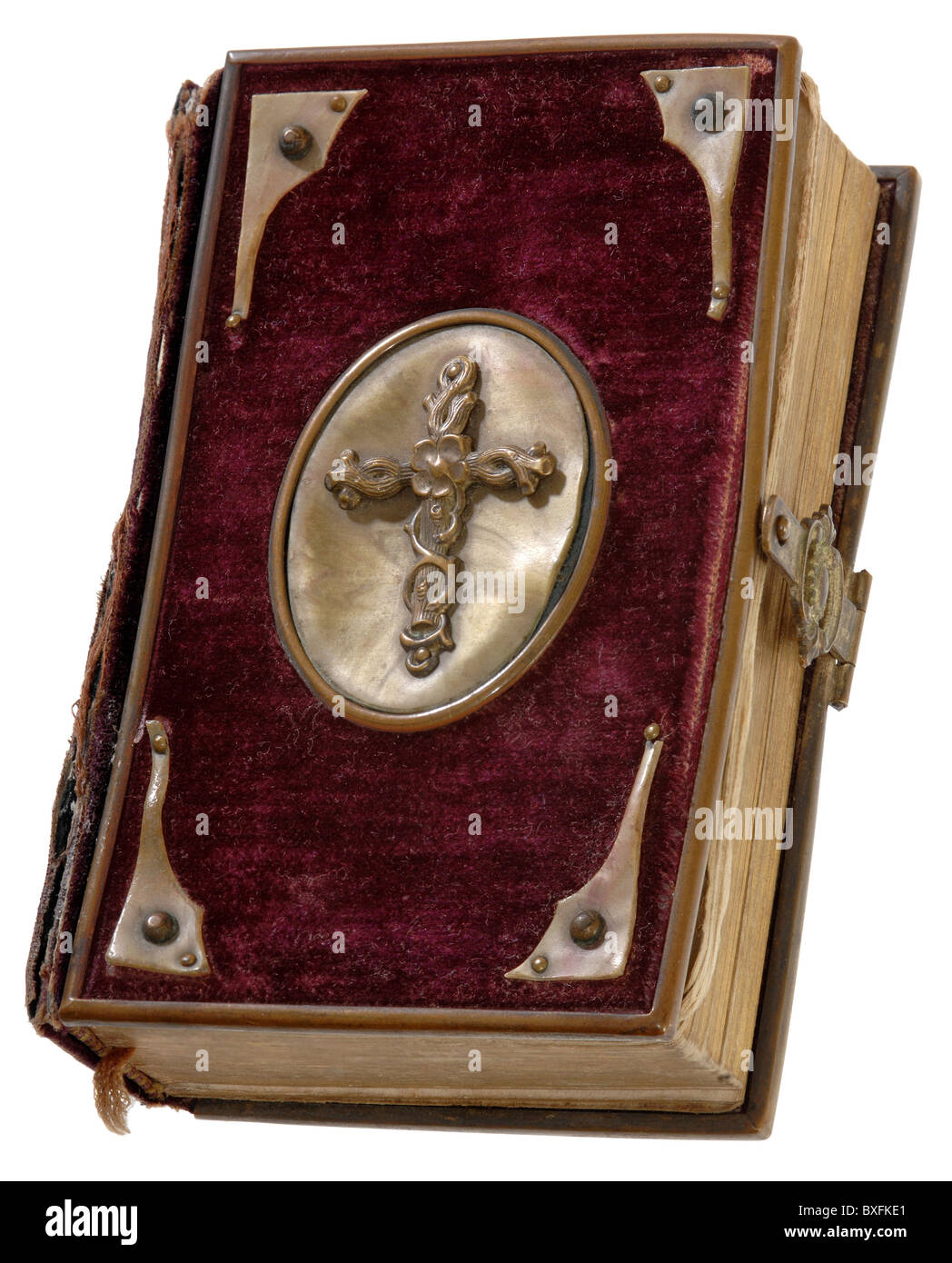 Religione, cristianesimo, libro di preghiera, Germania, 1864, diritti aggiuntivi-clearences-non disponibile Foto Stock