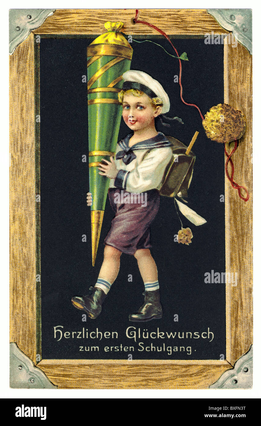 Istruzione, Germania, 1918, diritti-aggiuntivi-clearences-non disponibile Foto Stock