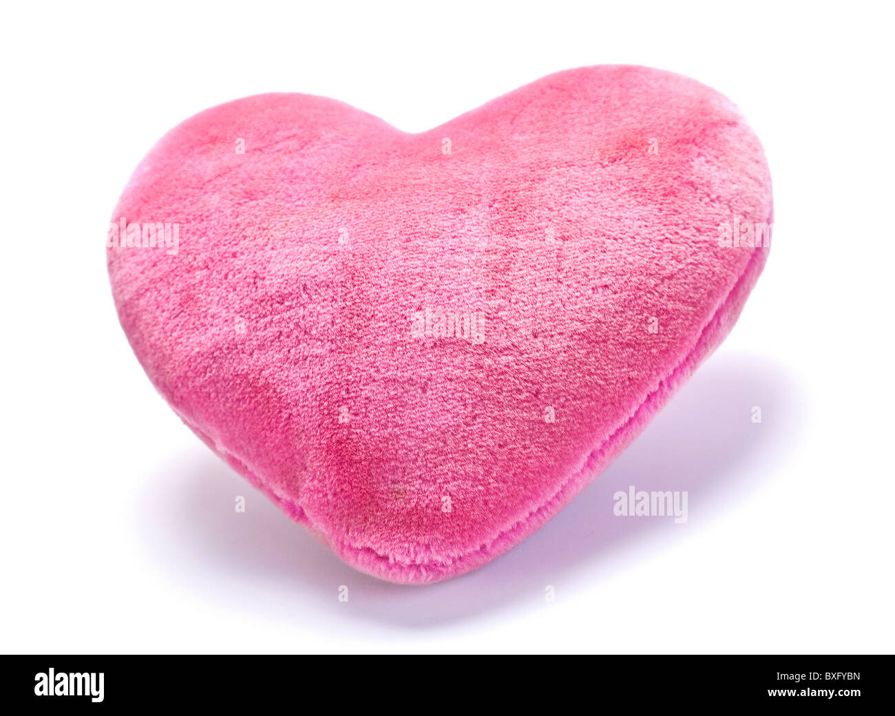 Decorativi cuscino rosa Foto Stock