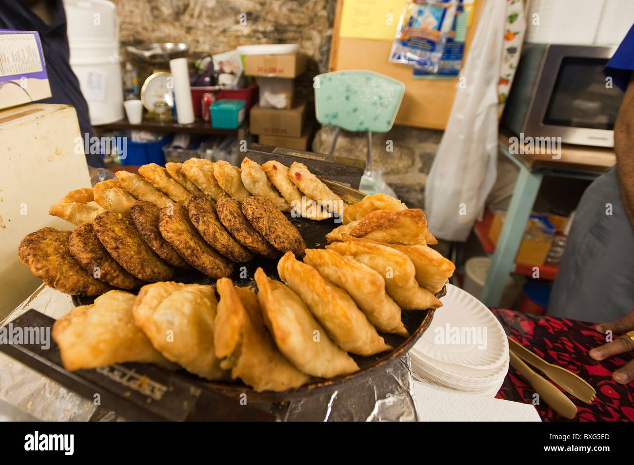 Pasticceria da forno a Halifax Seaport Farmers Market, Nova Scotia, Canada. Foto Stock