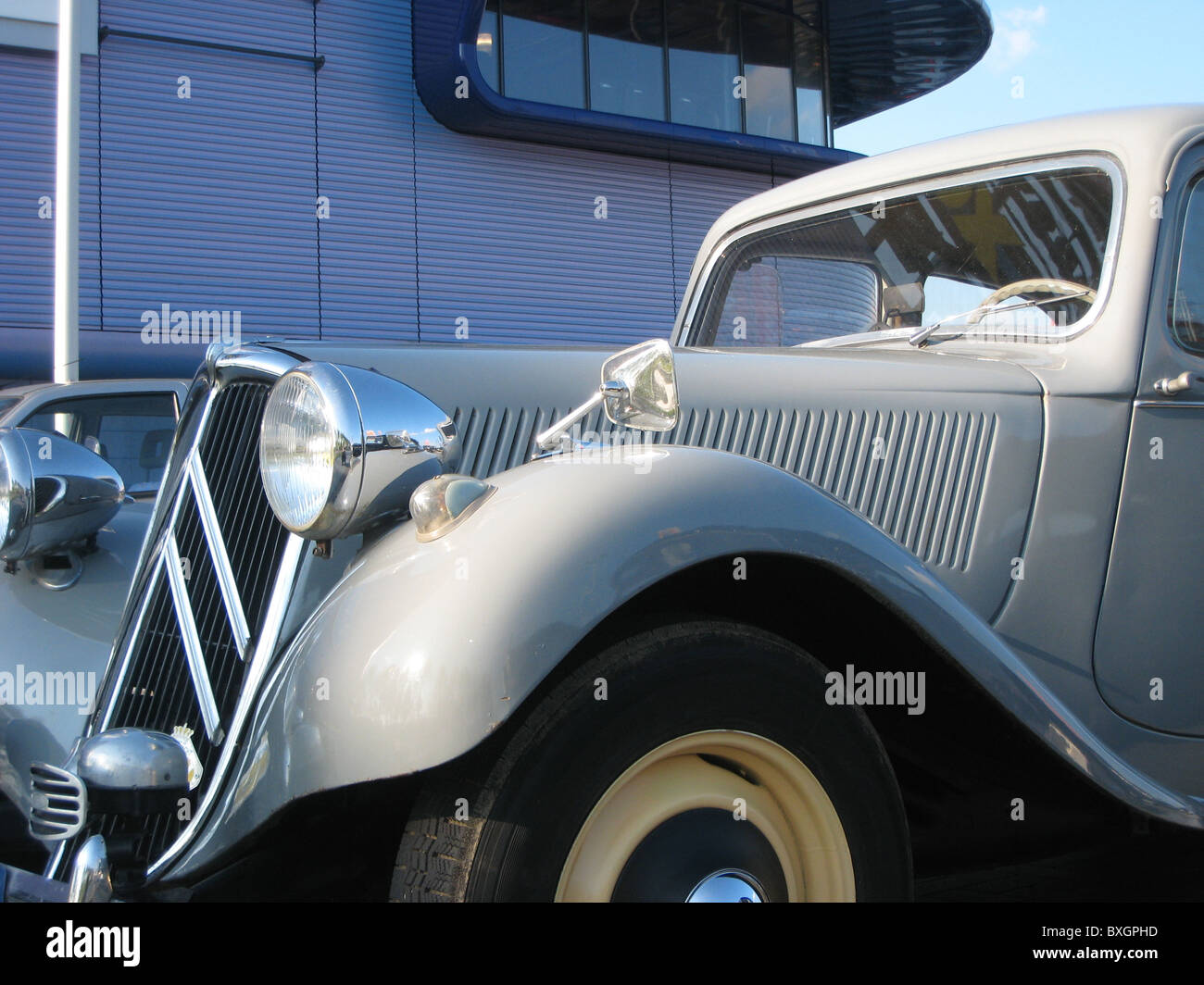 Negli anni cinquanta la Citroen Avant trazione Foto Stock