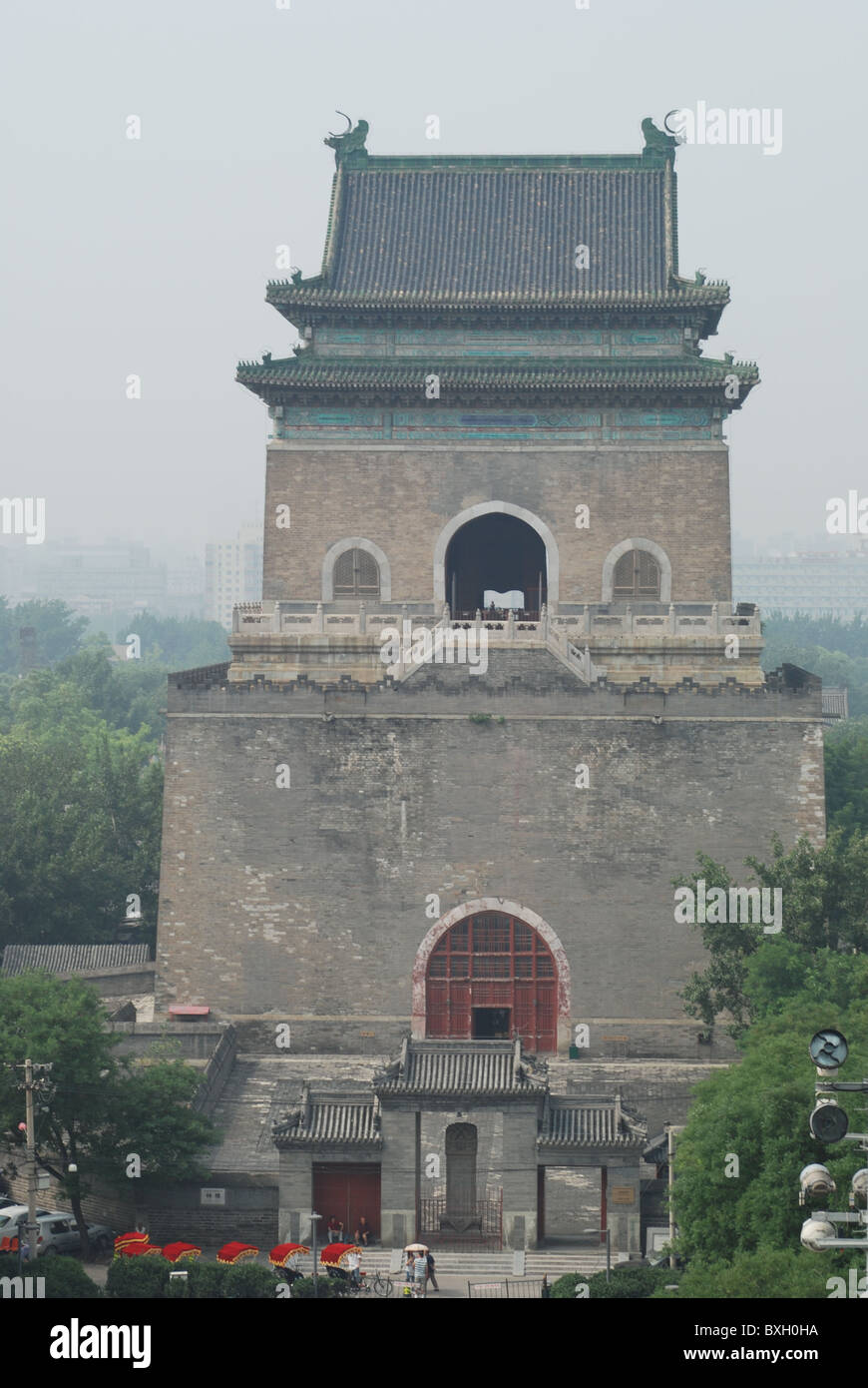 La Torre del Tamburo, Pechino, tamburi Foto Stock