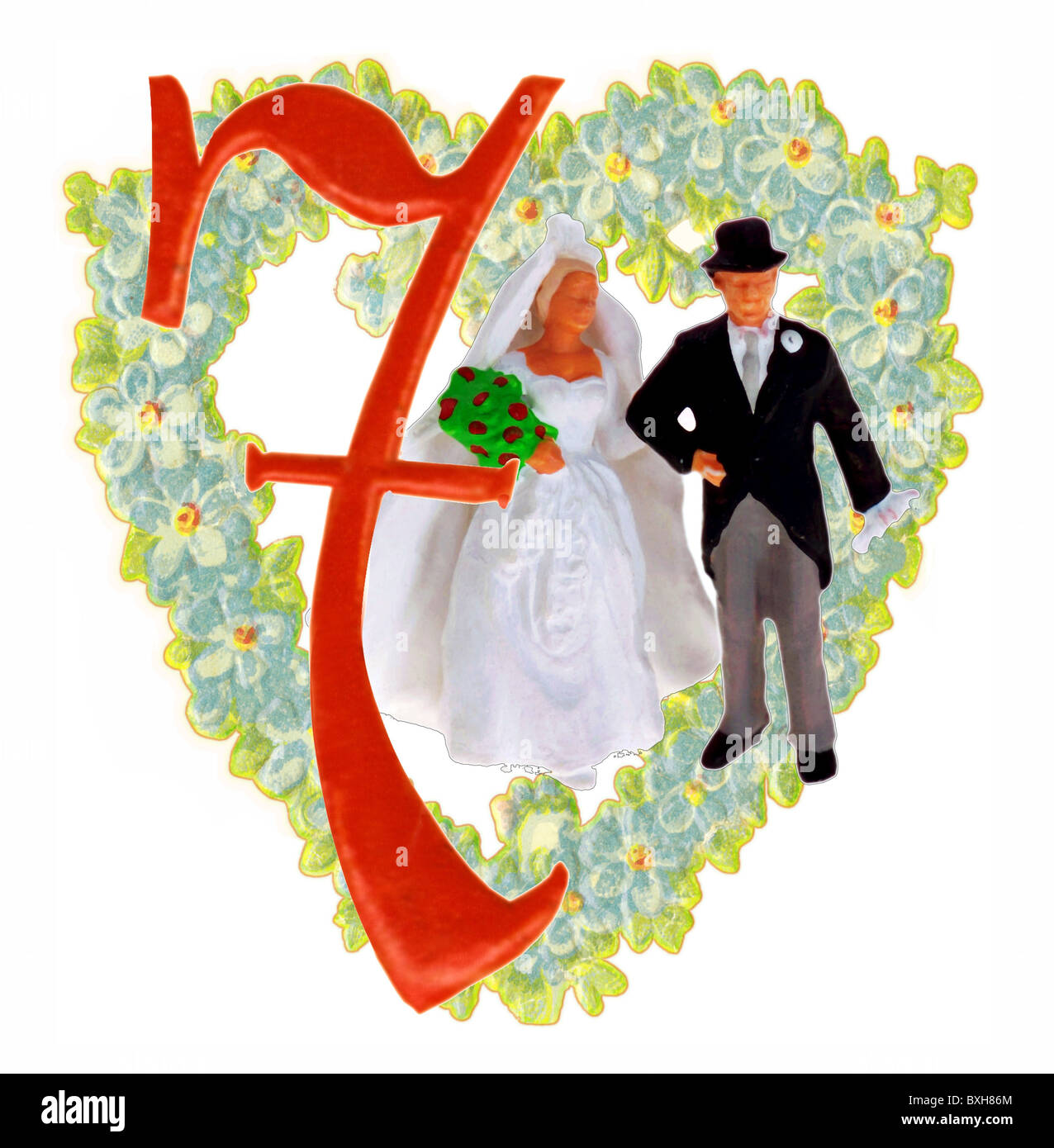 Sposa con fiori Immagini senza sfondo e Foto Stock ritagliate - Alamy