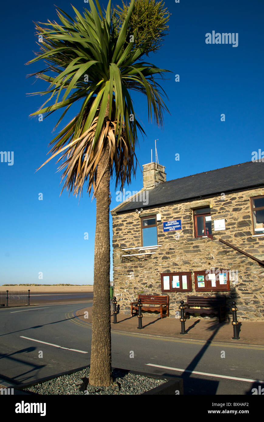 Blaenau Ffestiniog Gwynedd Wales UK Afon Mawddach Porto Capitaneria di porto Foto Stock