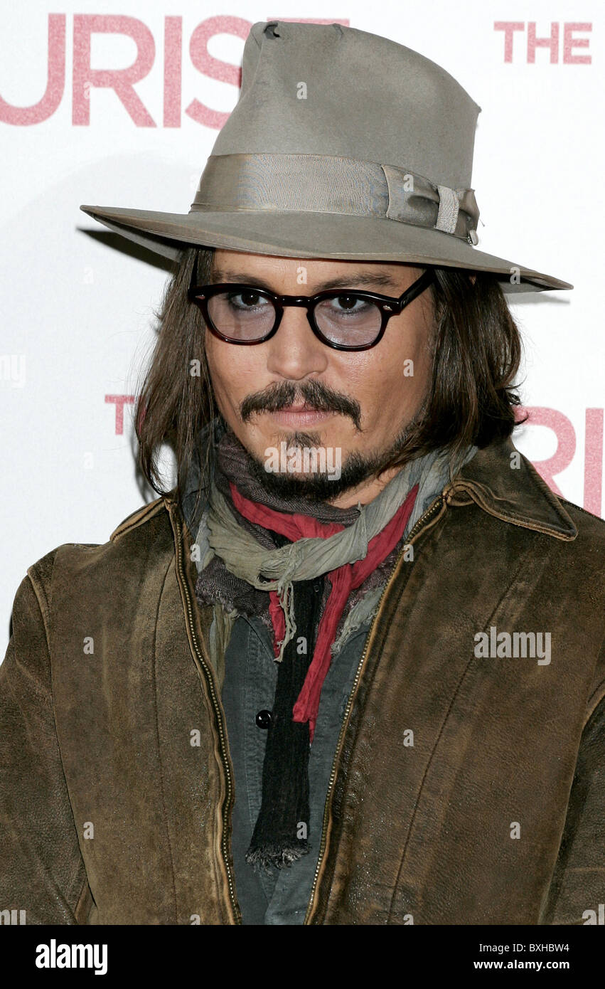 JOHNNY DEPP IL TURISTA PHOTOCALL HOTEL ADLON Berlino Germania 14 dicembre 2010 Foto Stock