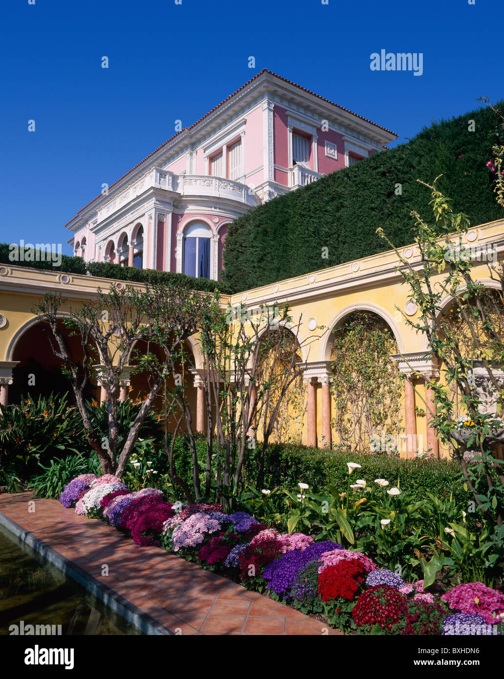 Villa Ephrussi de Rothschild Villa, Cap Ferrat, alpi marittime, Francia Foto Stock