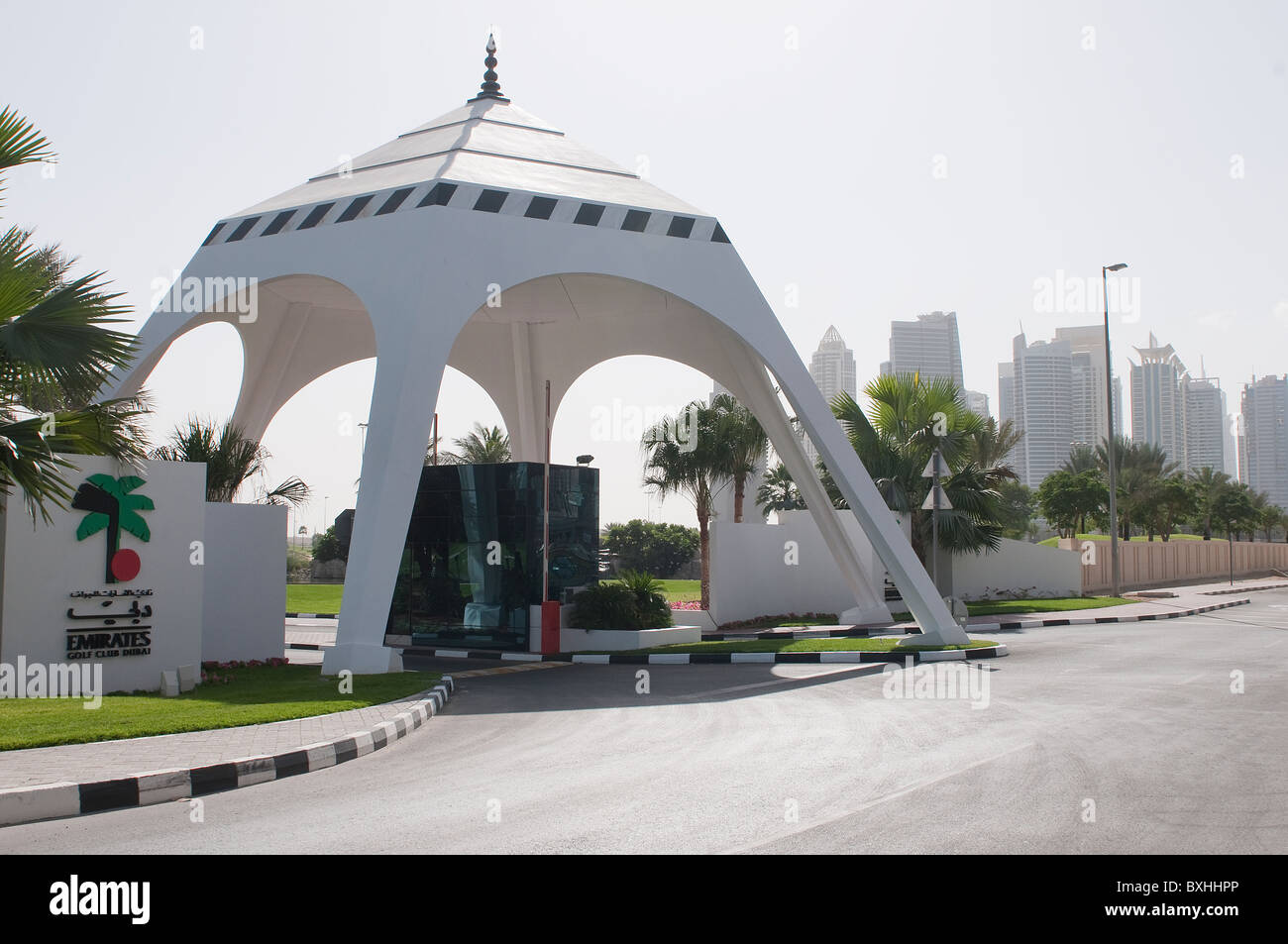 L'Emirates Golf Club di Dubai Foto Stock