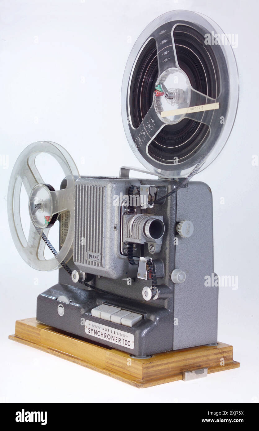 Cinema / film, proiettore di film, normale 8, realizzato da Plank, tipo Noris 8 Synchroner 100, Germania, 1960, 1960, 60, 20 ° secolo, storico, proiettori di film, film di sottostandard, una bobina di film, un rotolo di film, made in Germany, clipping, ritagliare, ritagliare, ritagliare, ritagliare, diritti aggiuntivi-clearences-non disponibili Foto Stock