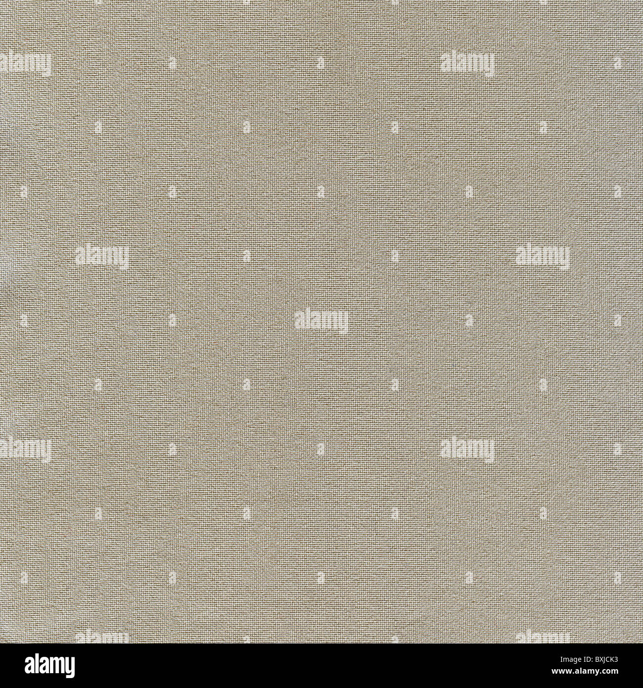 In lino naturale incolore a strisce di tessuto a trama tessile Foto Stock