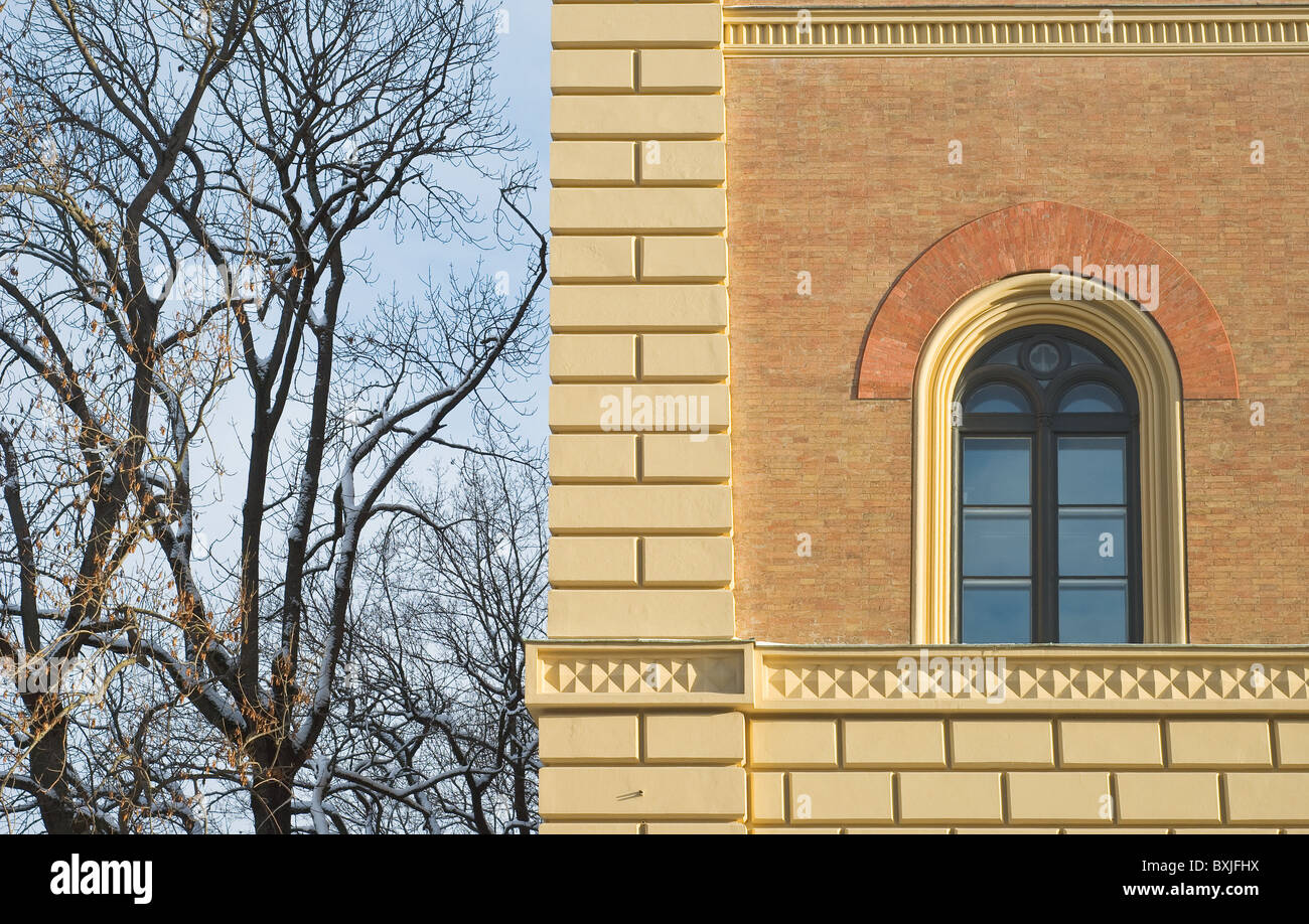 Biblioteca di Stato della Baviera come esempio di stile rinascimentale italiano architettura Foto Stock