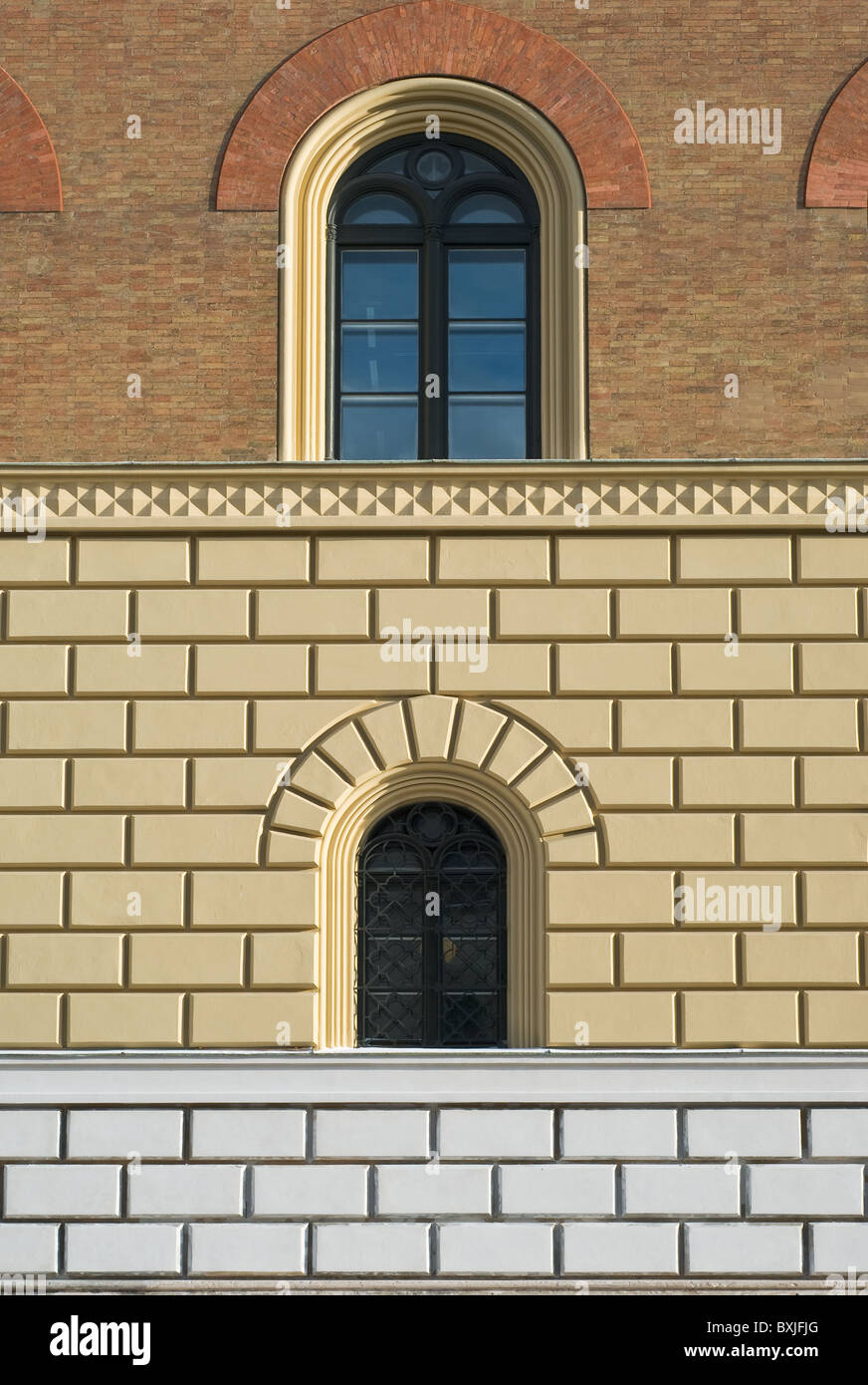 Biblioteca di Stato della Baviera come esempio di stile rinascimentale italiano architettura Foto Stock