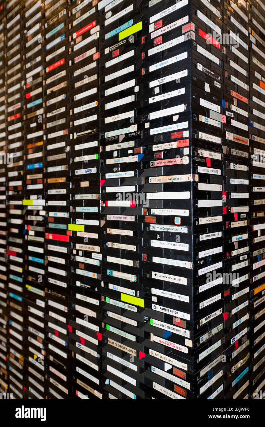 Cassette VHS Foto Stock