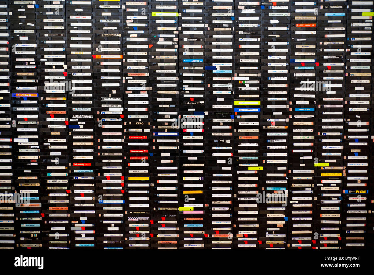 Cassette VHS Foto Stock