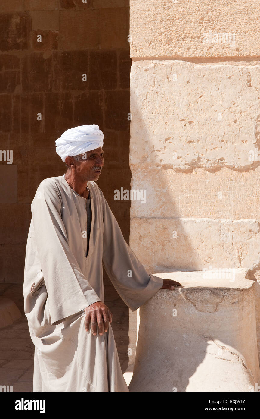 L'Egitto. Il Tempio di Deir El-Bahri Foto Stock