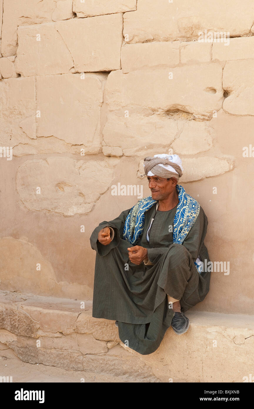 L'Egitto. Tempio di Karnak. Foto Stock