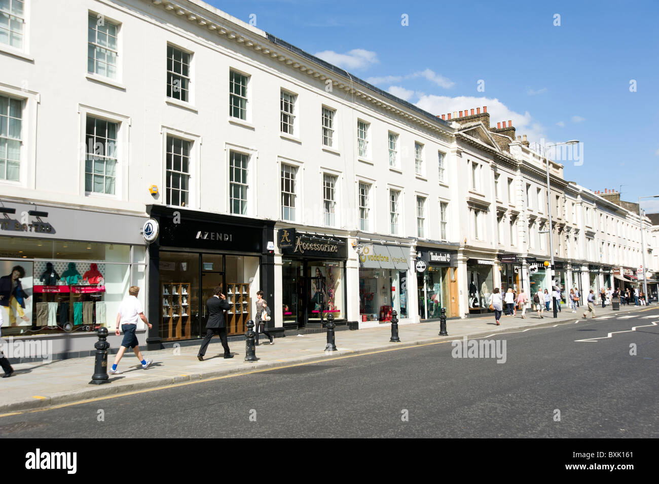 The King's Road, Chelsea, Londra, Regno Unito Foto Stock