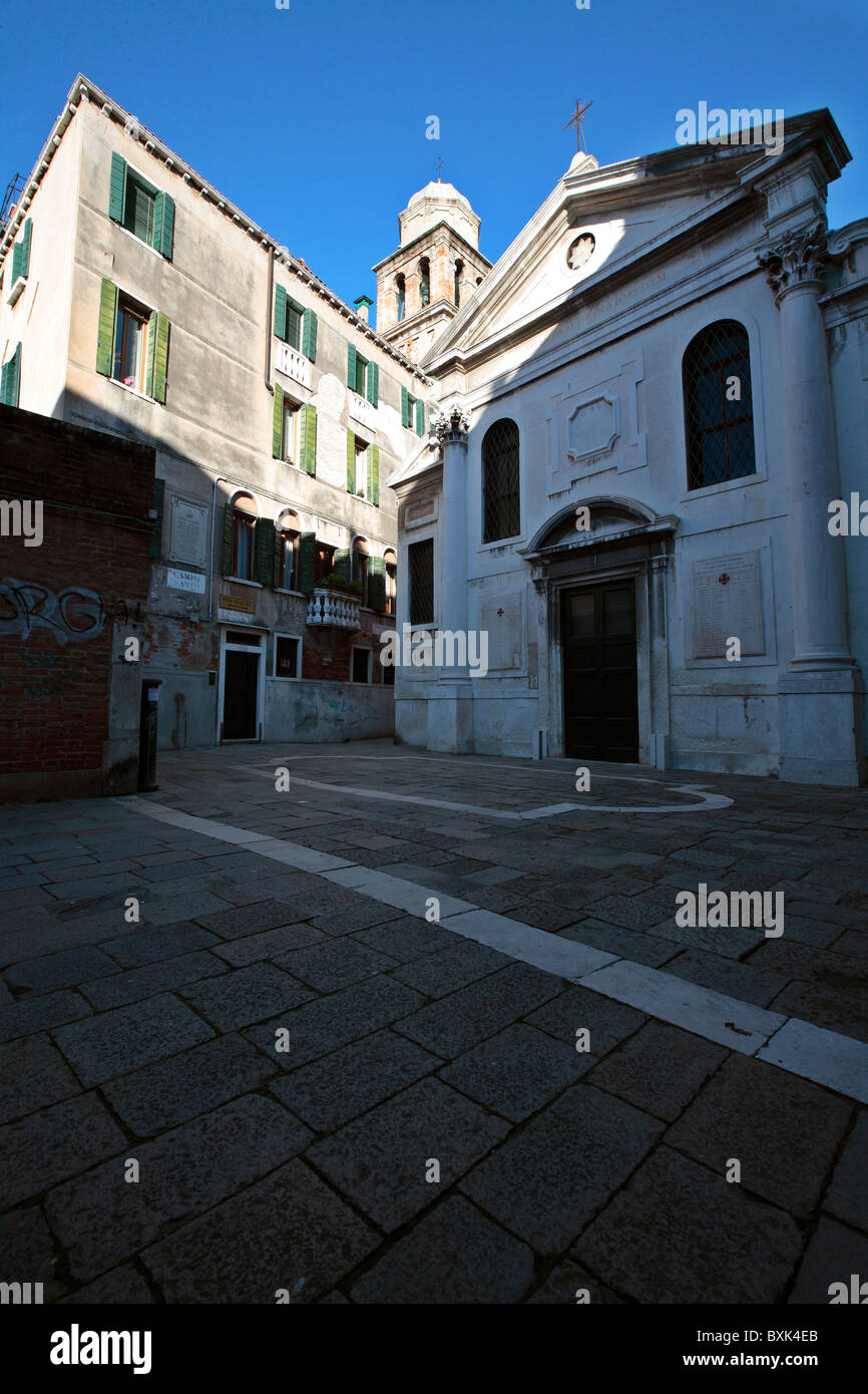 Strade di Venezia Foto Stock