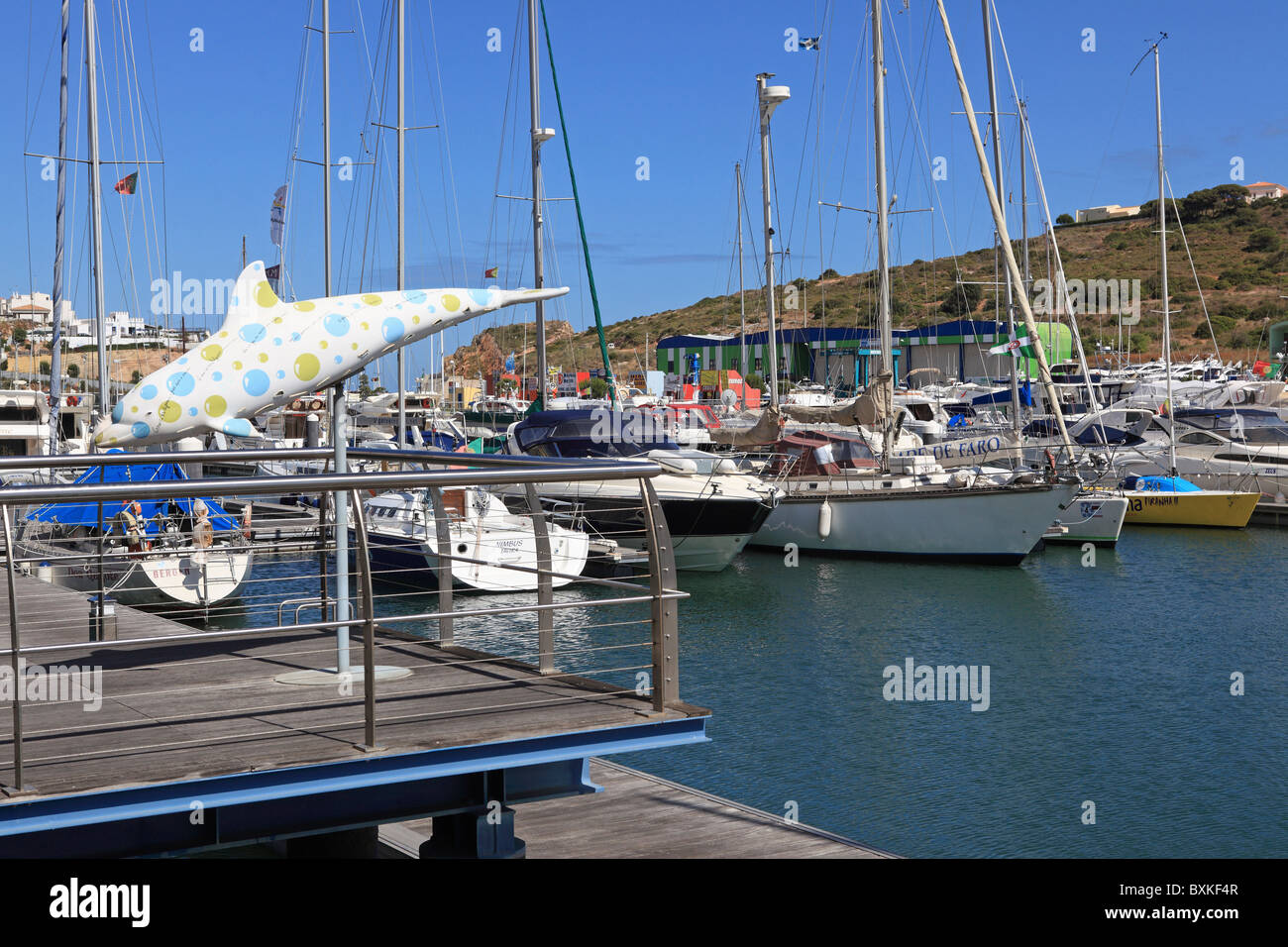 Algarve Albufeira, Marina Foto Stock