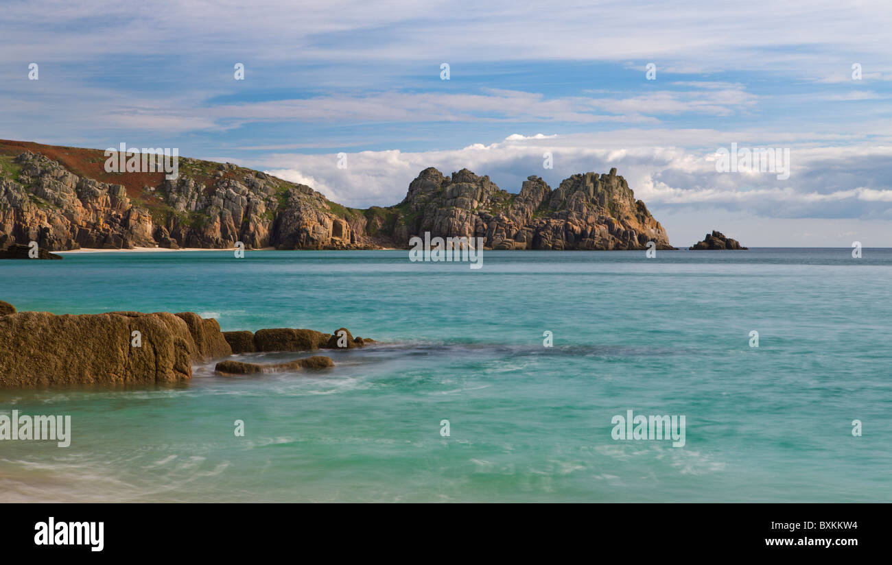 Porthcurno Foto Stock