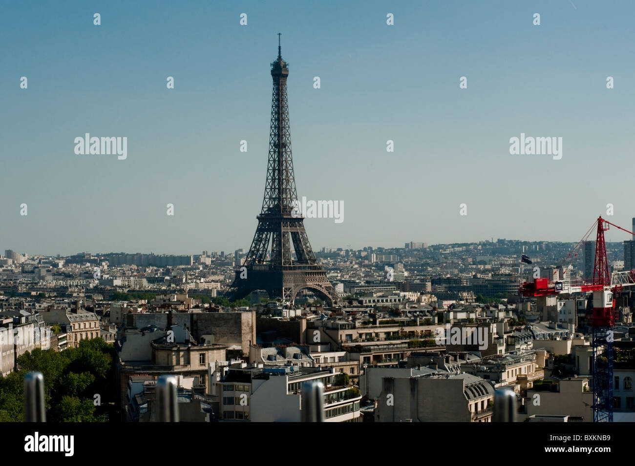 Parigi, Francia, Torre Eiffel, Giorno Foto Stock