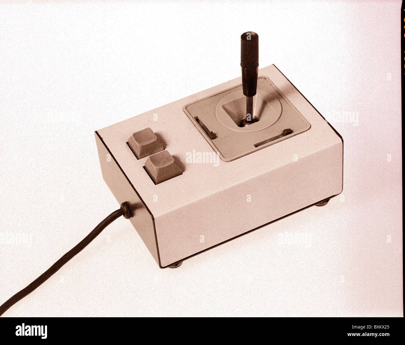 Informatica / elettronica, joystick per computer Apple, circa 1983, diritti aggiuntivi-clearences-non disponibile Foto Stock