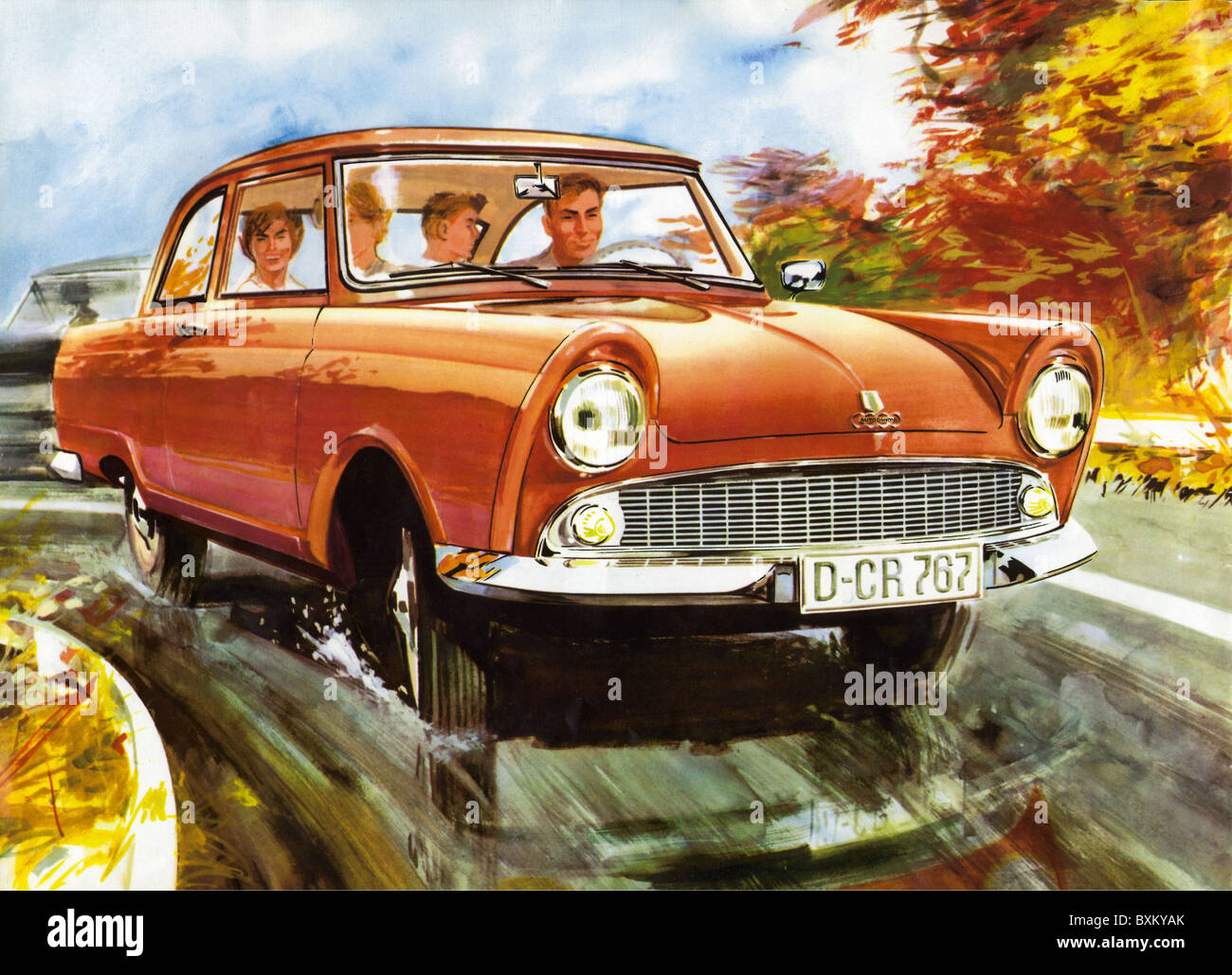Trasporto / trasporto, auto, varianti di veicoli, DKW Junior, Made by Auto Union GmbH, Germania, 1959, diritti aggiuntivi-clearences-non disponibile Foto Stock