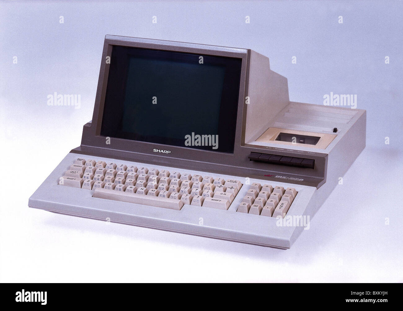 Informatica / elettronica, computer, Sharp MZ-80A, primo personal computer giapponese, Giappone, 1982, diritti aggiuntivi-clearences-non disponibile Foto Stock