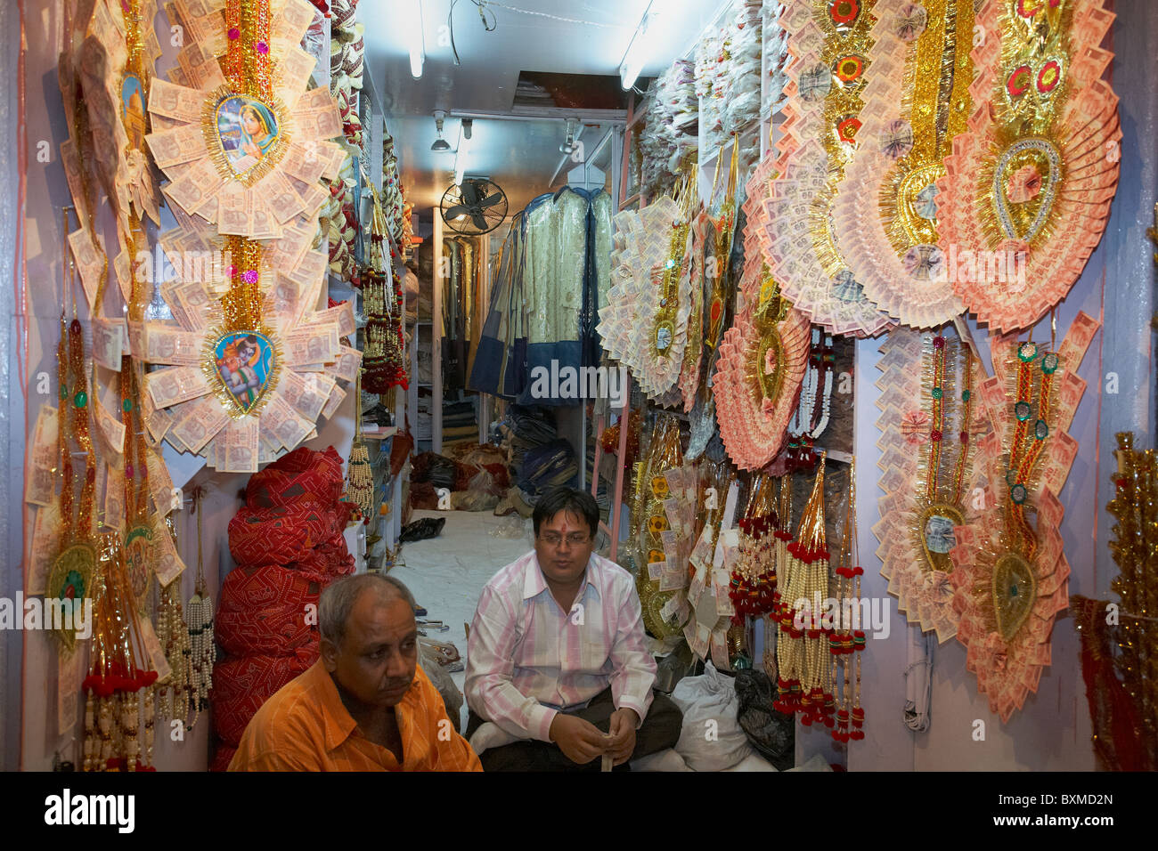 Johari Bazaar, wedding Store, Jaipur, Rajasthan, India Foto Stock