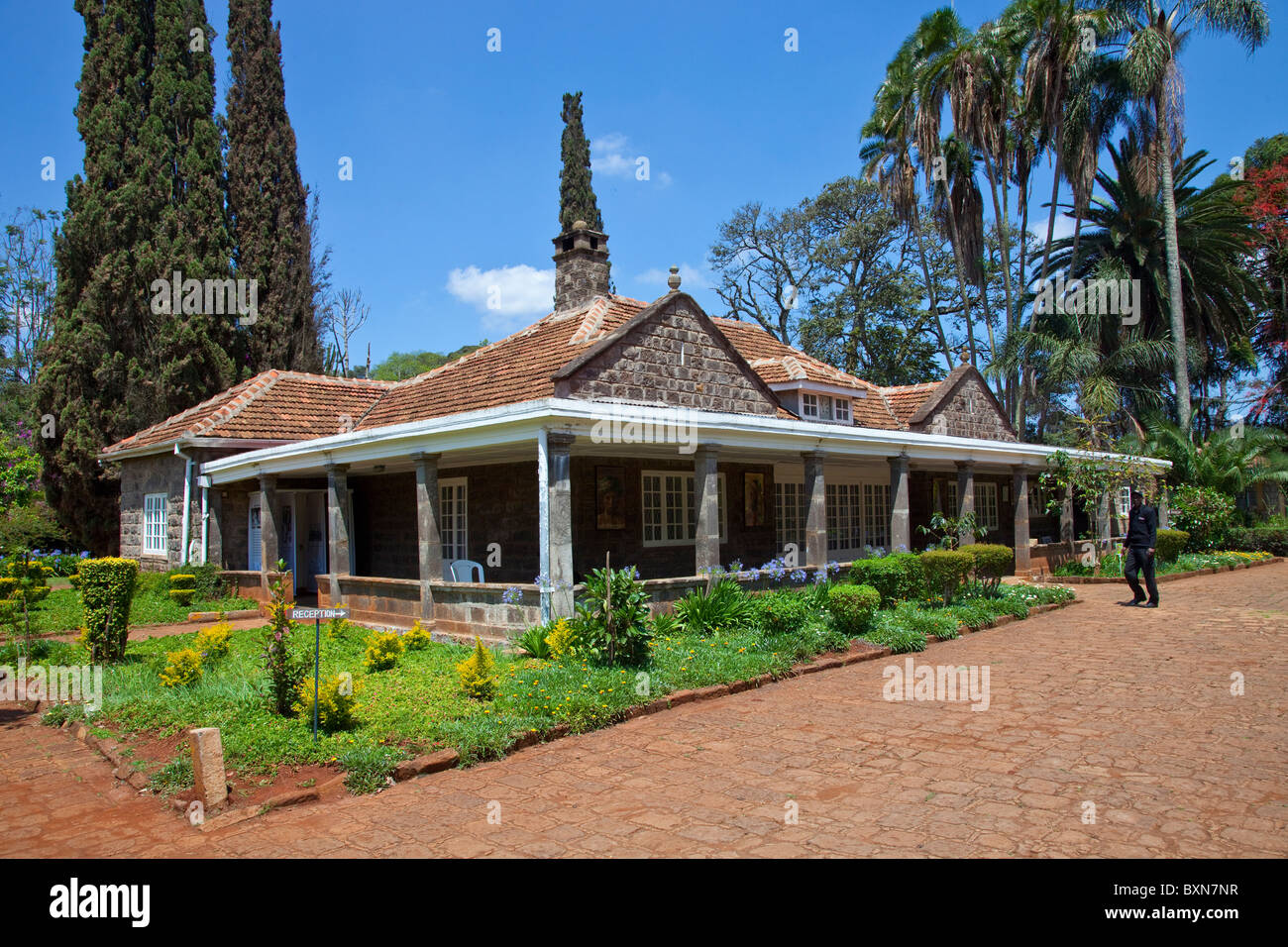 Karen Blixen Museum, Nairobi, Kenia Foto Stock