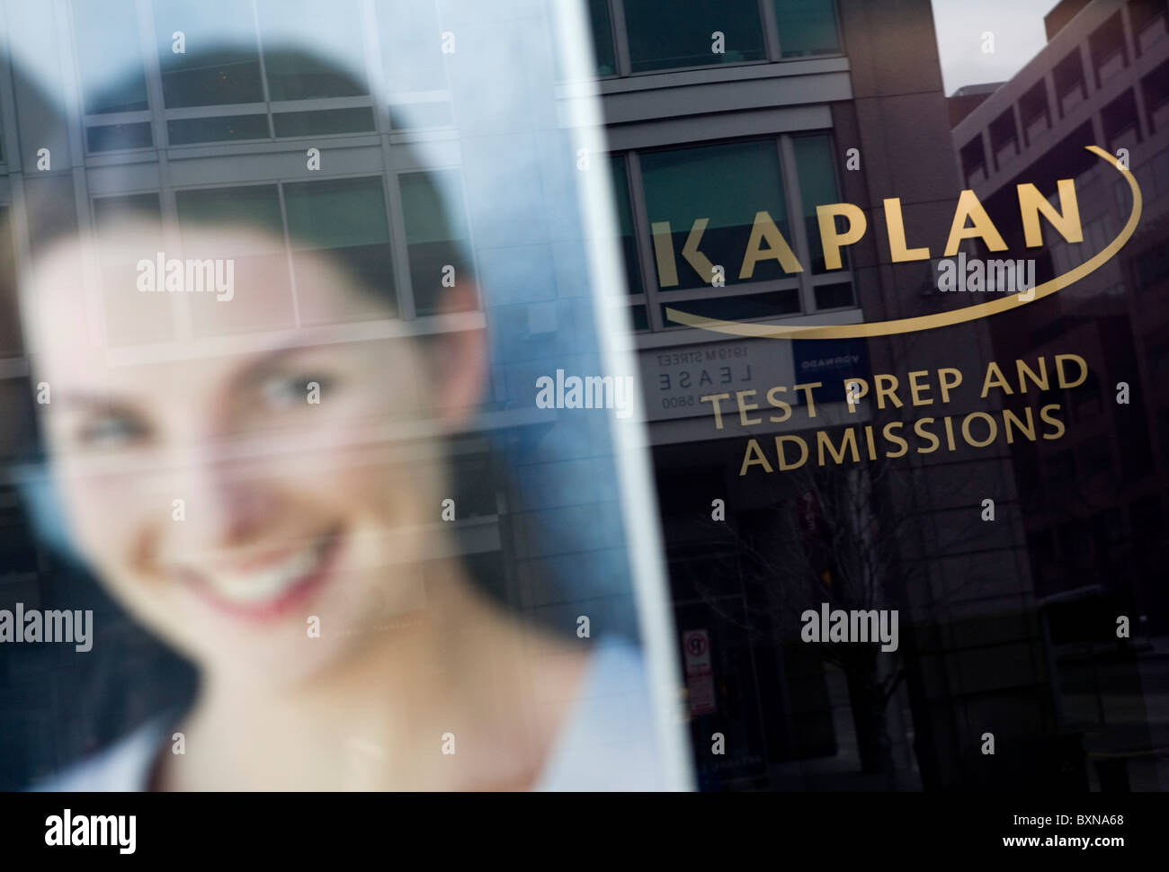 Un Kaplan per-college di profitto. Foto Stock