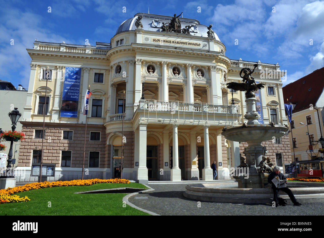 L'Opera House, Bratislava, Slovacchia, Europa Foto Stock