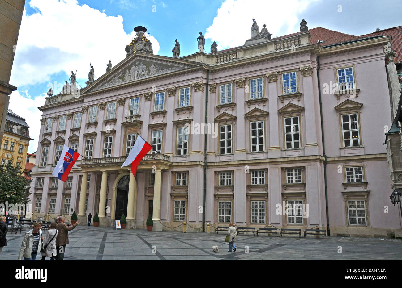 Municipio, Bratislava, Slovacchia, Europa Foto Stock