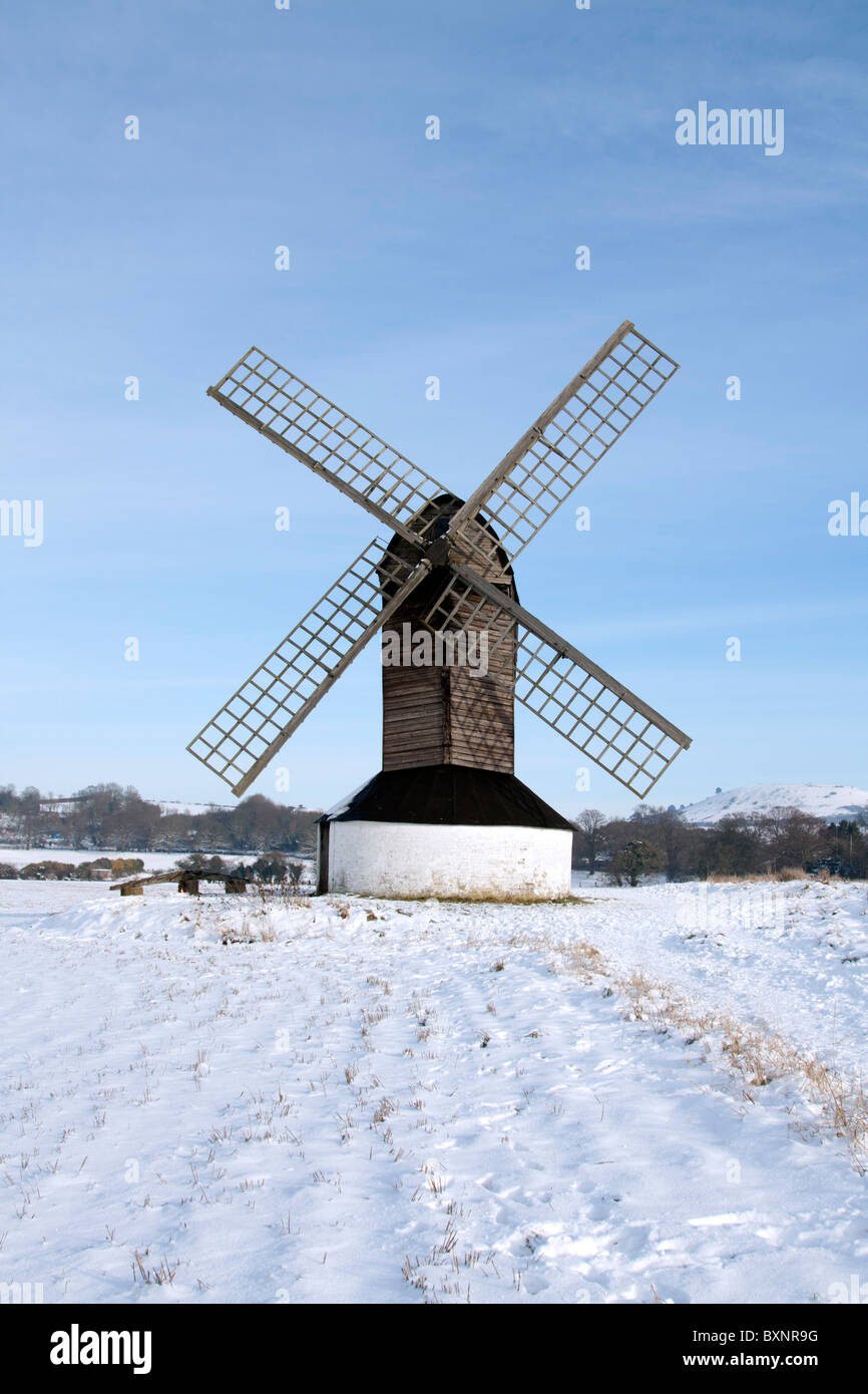 Pitstone Windmill - Buckinghamshire Foto Stock