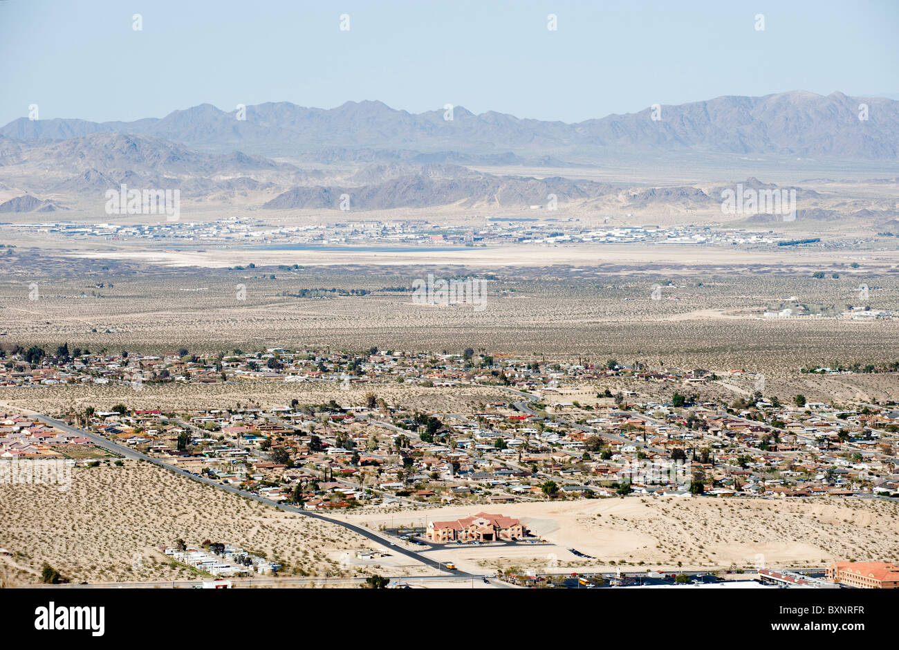 Ventinove palme, la California e la Marine Corps Air Ground Centro di combattimento Foto Stock