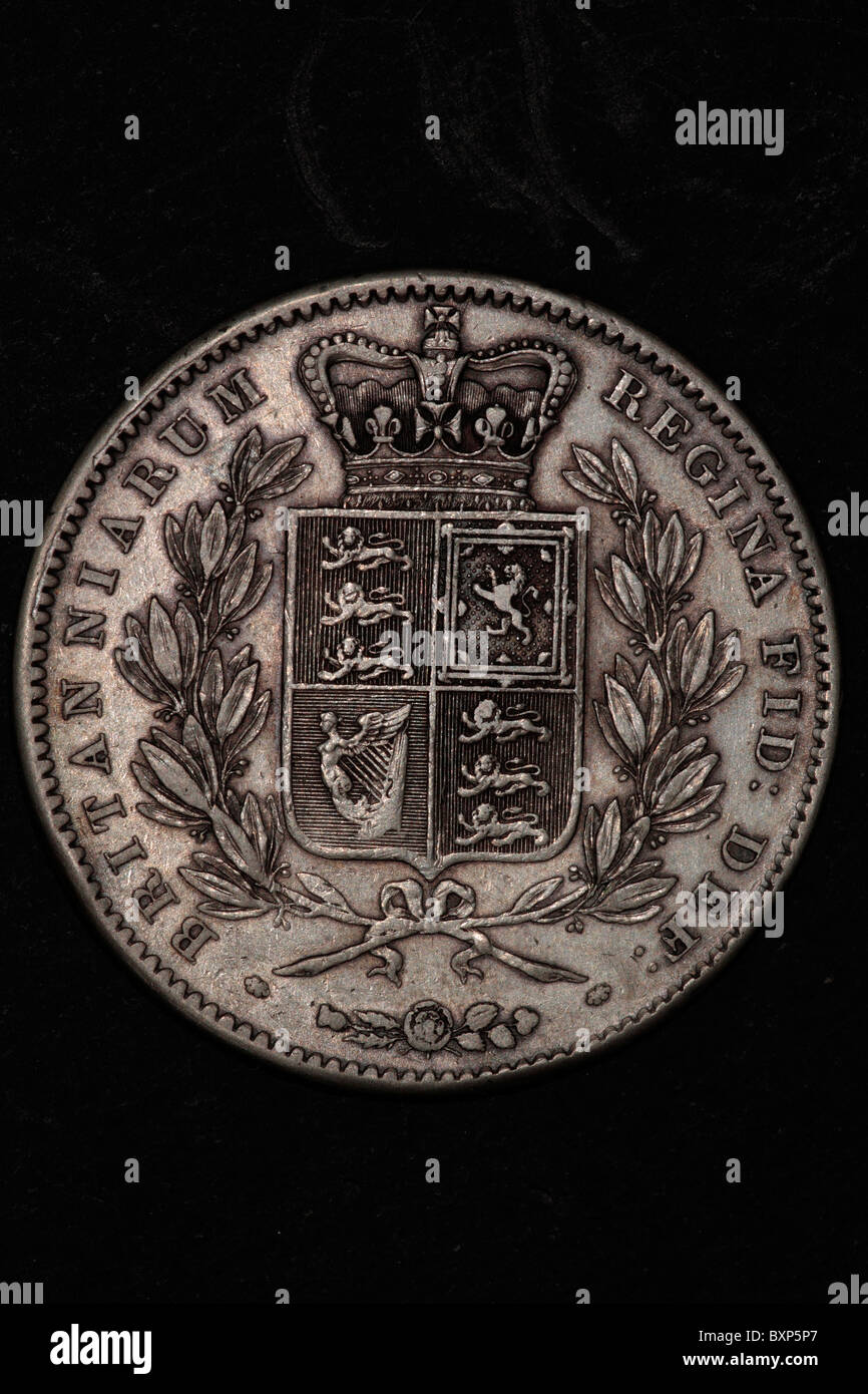 Mezza corona Foto Stock