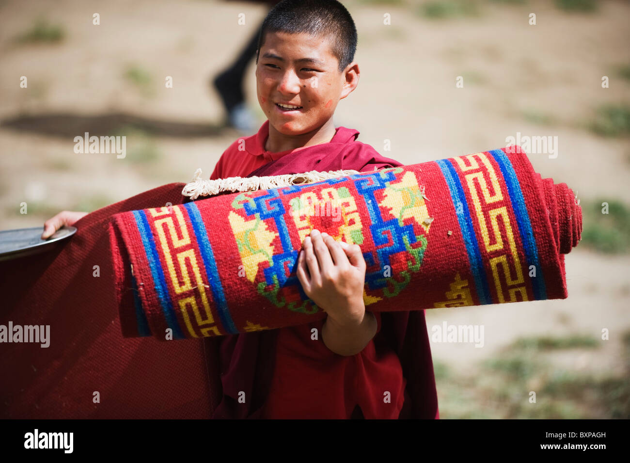 Monaco in Thimphu (capitale), Bhutan, Asia Foto Stock